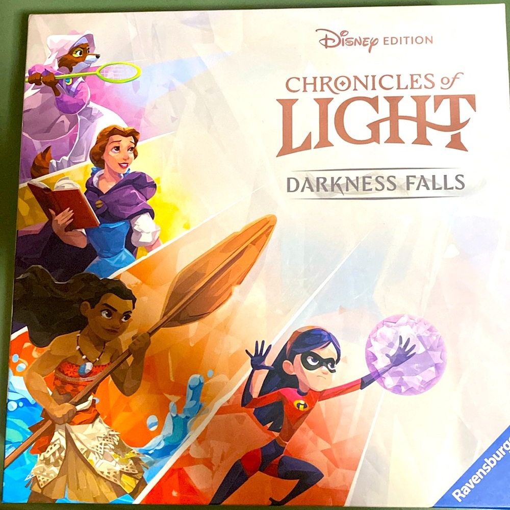 NIB Sealed Disney / ravensburger Chronicles of Light Board Game